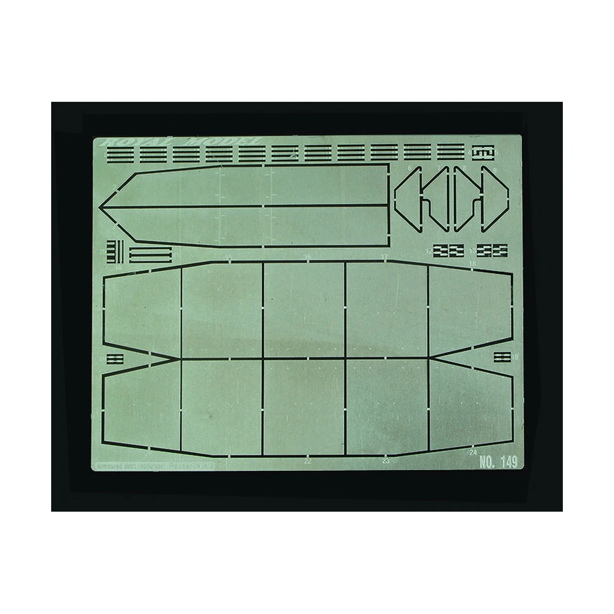 Armoured skirt Panzer IV/H/J (for Tamiya kit), 1/35 - Royal Model R...