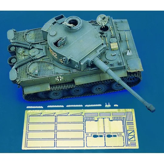 Mudguards set Tiger I, 1/35 - Royal Model RM159
