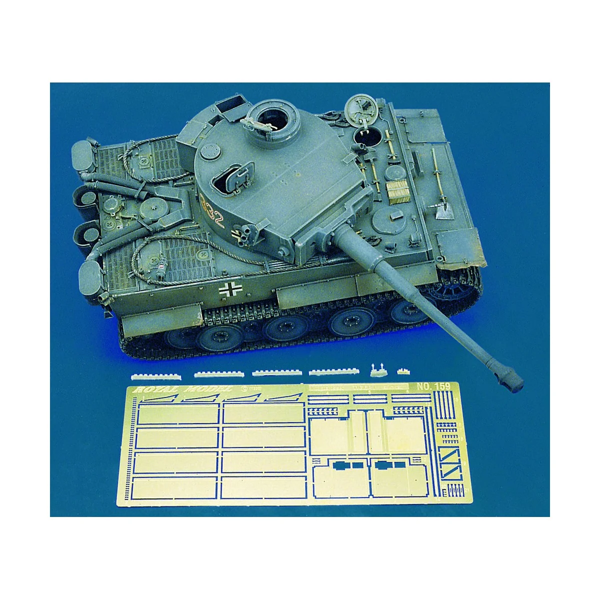 Mudguards set Tiger I, 1/35 - Royal Model RM159