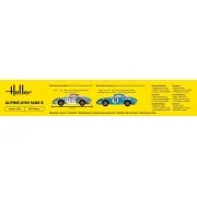 STARTER KIT Alpine A110 (1600S) - Heller 56745