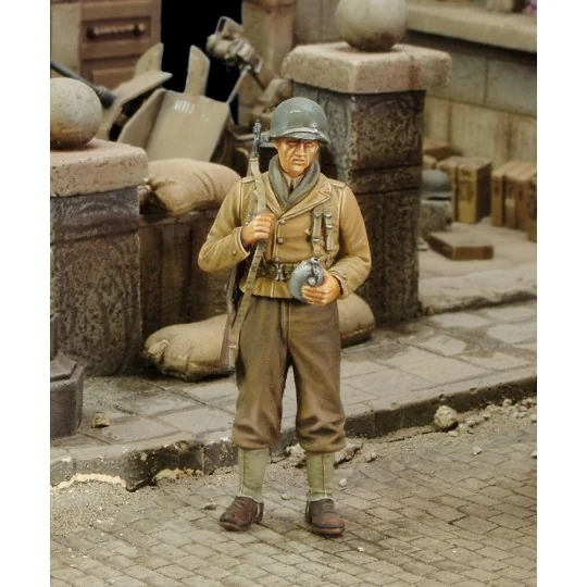 U.S. infantry rifleman with canteen - WWII, 1/35 - Royal Model RM164