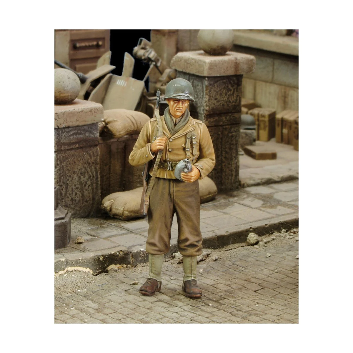U.S. infantry rifleman with canteen - WWII, 1/35 - Royal Model RM164