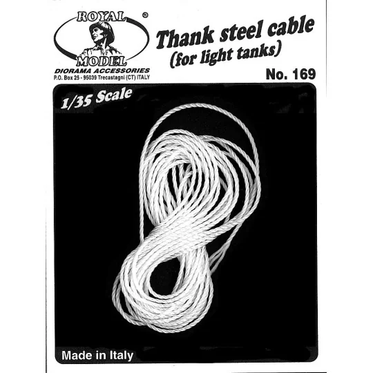 Tank steel cables No. 2-for light tanks - Royal Model RM169
