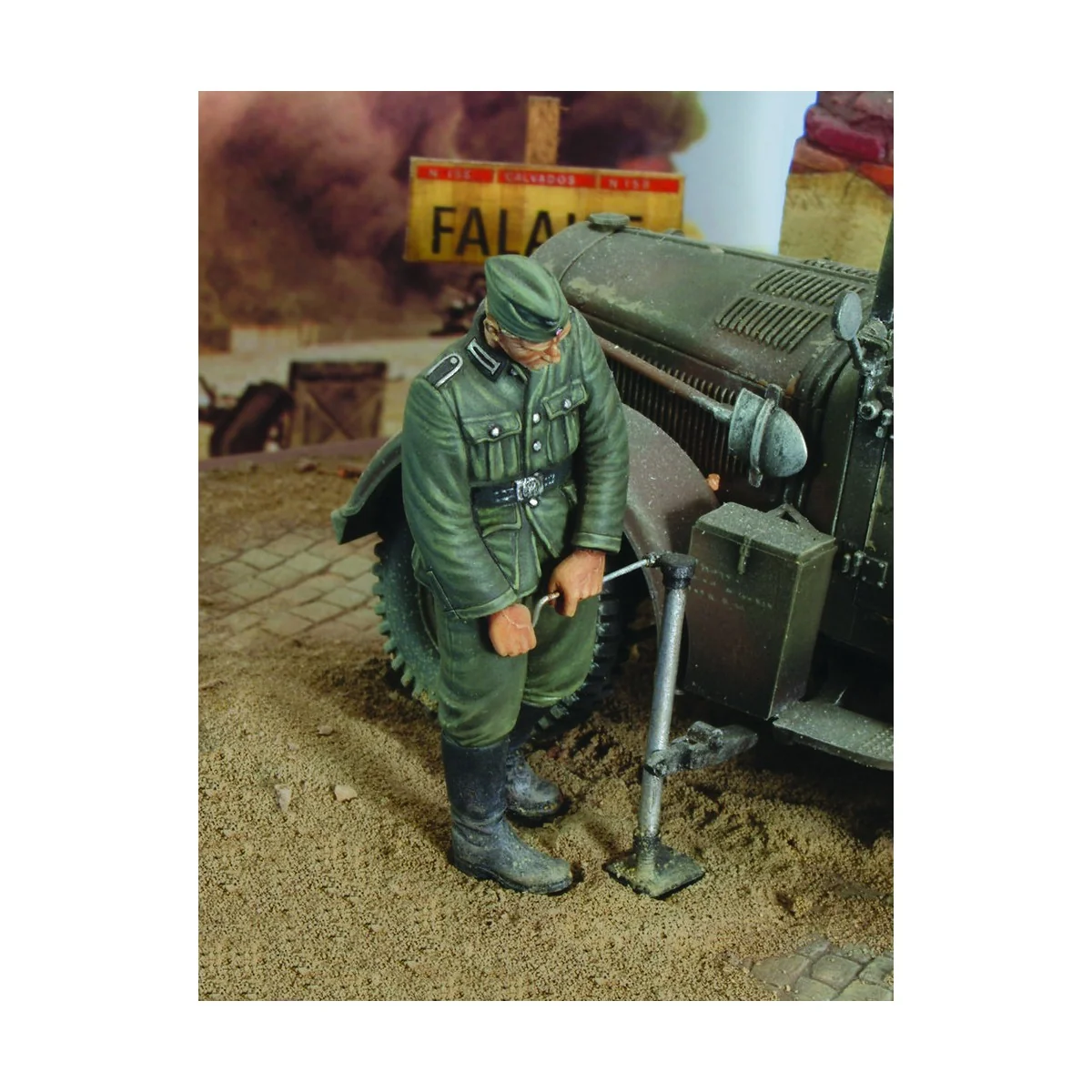 German infantry with Jack - WWII, 1/35 - Royal Model RM183