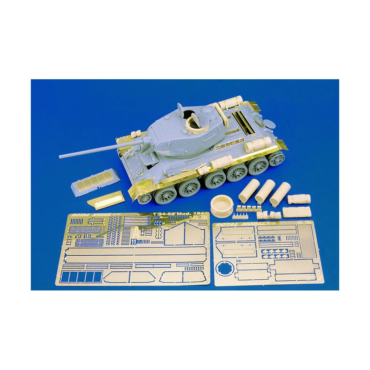 T 34 - 85 Mod. 1944-Part 1, 1/35 - Royal Model RM185