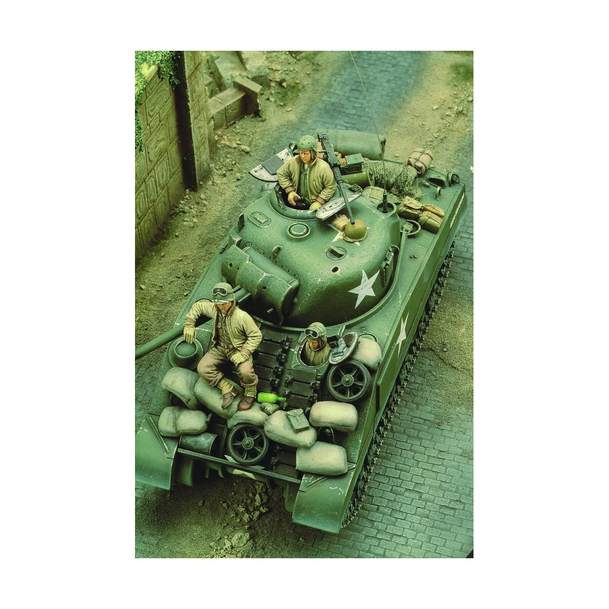 U.S. Sherman crew - WWII, 1/35 - Royal Model RM195