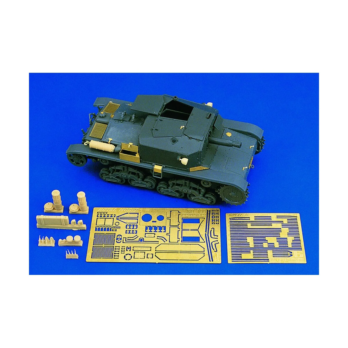 Italian tank M 40 75/18 - Royal Model RM204