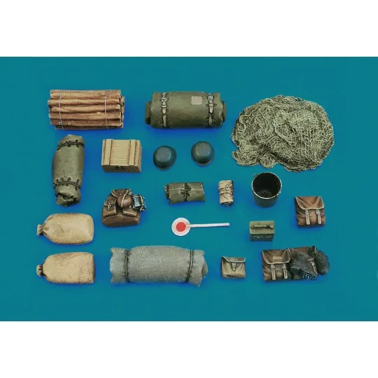 German tank equipment - WWII, 1/35 - Royal Model RM206