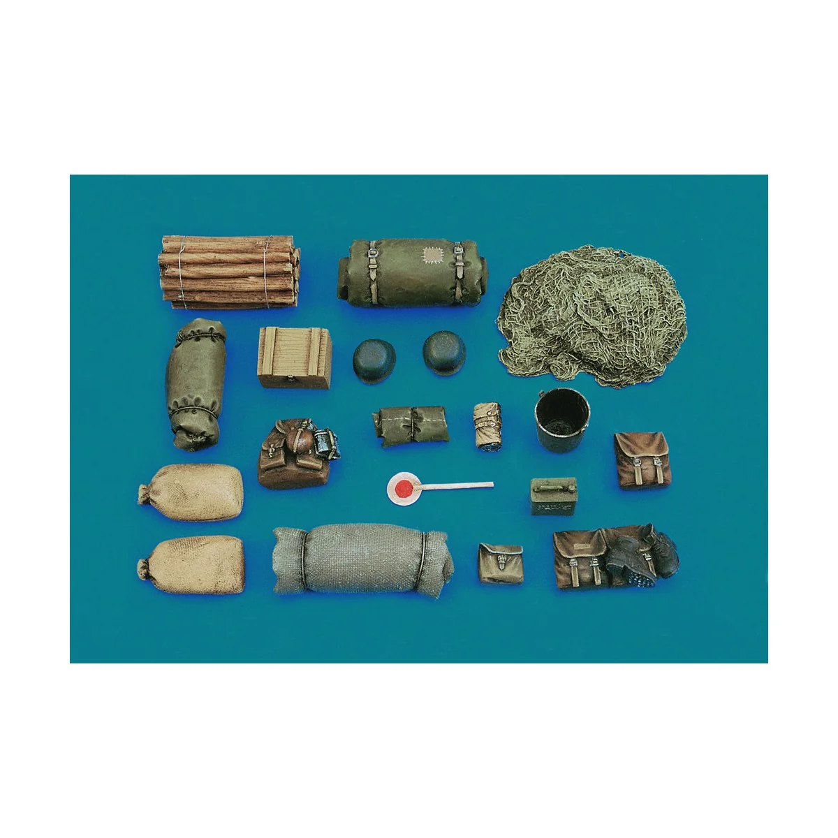 German tank equipment - WWII, 1/35 - Royal Model RM206