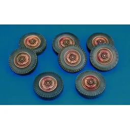 Puma wheels, 1/35 - Royal Model RM207