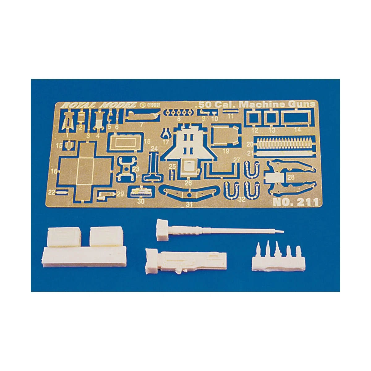 .50 Cal Machine gun, 1/35 - Royal Model RM211