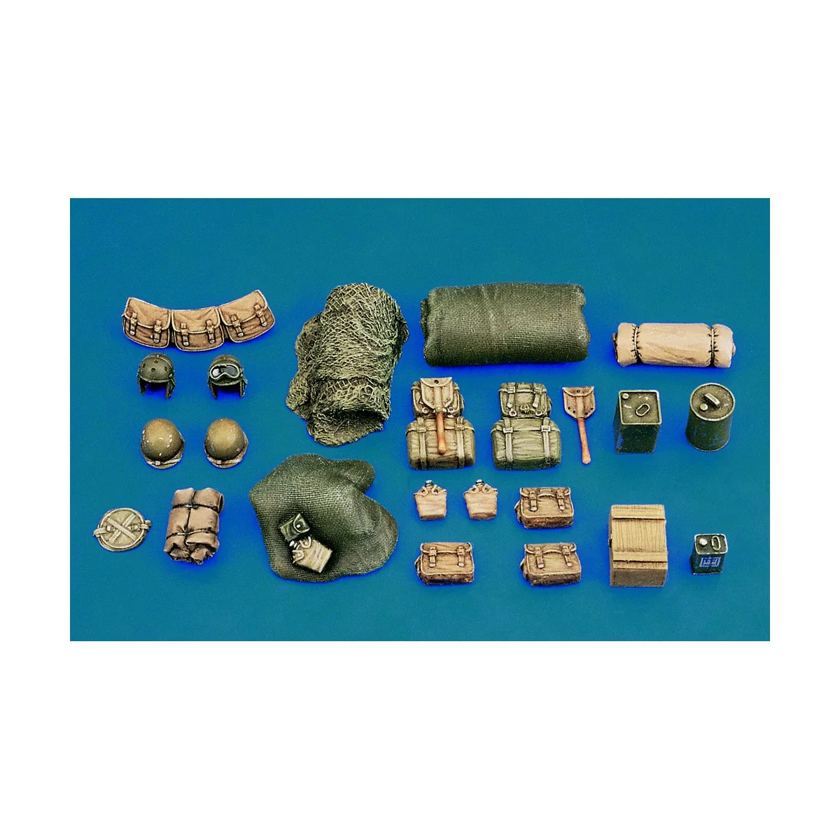 U.S. tank equipment - WWII, 1/35 - Royal Model RM212