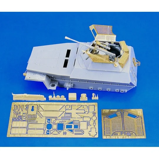 Sd. Kfz. 250 NEU 2 cm. Reconnaissance (for Dragon kit), 1/35 - Roya...