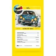 STARTER KIT Alpine A110 (1600S), 1/24 - Heller 56745 STARTER KIT Alpine A110 (1600S), 1/24 - Heller 56745