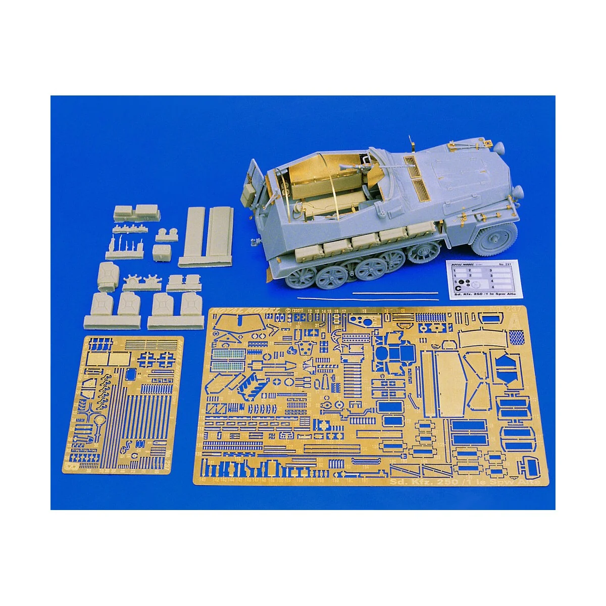 Sd. 250/1 le Spw Alte (for Dragon kit), 1/35 - Royal Model RM237