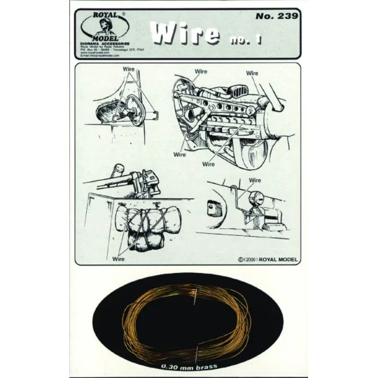 Wire n.1 (0, 3 mm) - Royal Model RM239