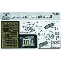 German tank fire extiguisher - Royal Model RM247