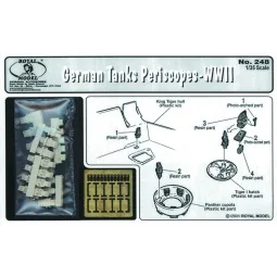 German tank periscopes, 1/35 - Royal Model RM248