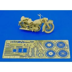 German Motorcicle DKW NZ 350 (for Tamiya kit) - Royal Model RM257