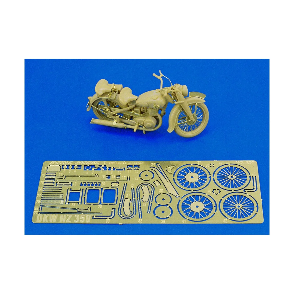 German Motorcicle DKW NZ 350 (for Tamiya kit) - Royal Model RM257
