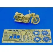 German Motorcicle DKW NZ 350 (for Tamiya kit), 1/35 - Royal Model R...