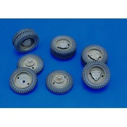 Sd. Kfz. 231 wheels, 1/35 - Royal Model RM265