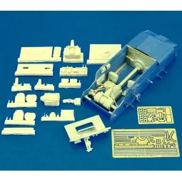 Marder III Ausf H Interior Details, 1/35 - Royal Model RM299