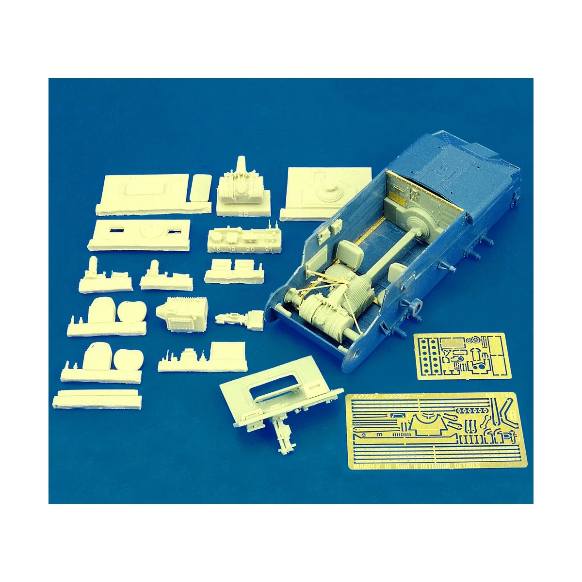 Marder III Ausf H Interior Details - Royal Model RM299