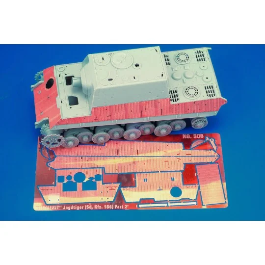 Zimmerit Jagdtiger (for Dragon kit) - Royal Model RM306