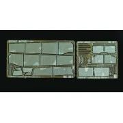 Scraped Zimmerit Jagdtiger Part 1 (for Dragon kit), 1/35 - Royal Mo...