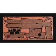 Scraped Zimmerit Jagdtiger Part 2 (for Dragon kit) - Royal Model RM308