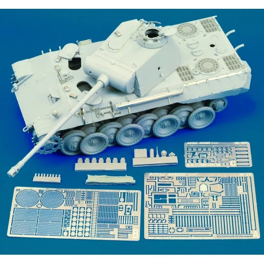 Panther A Early Version (for Dragon kit), 1/35 - Royal Model RM313