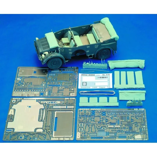 HORCH 108 Type 1a (for Tamiya kit), 1/35 - Royal Model RM318