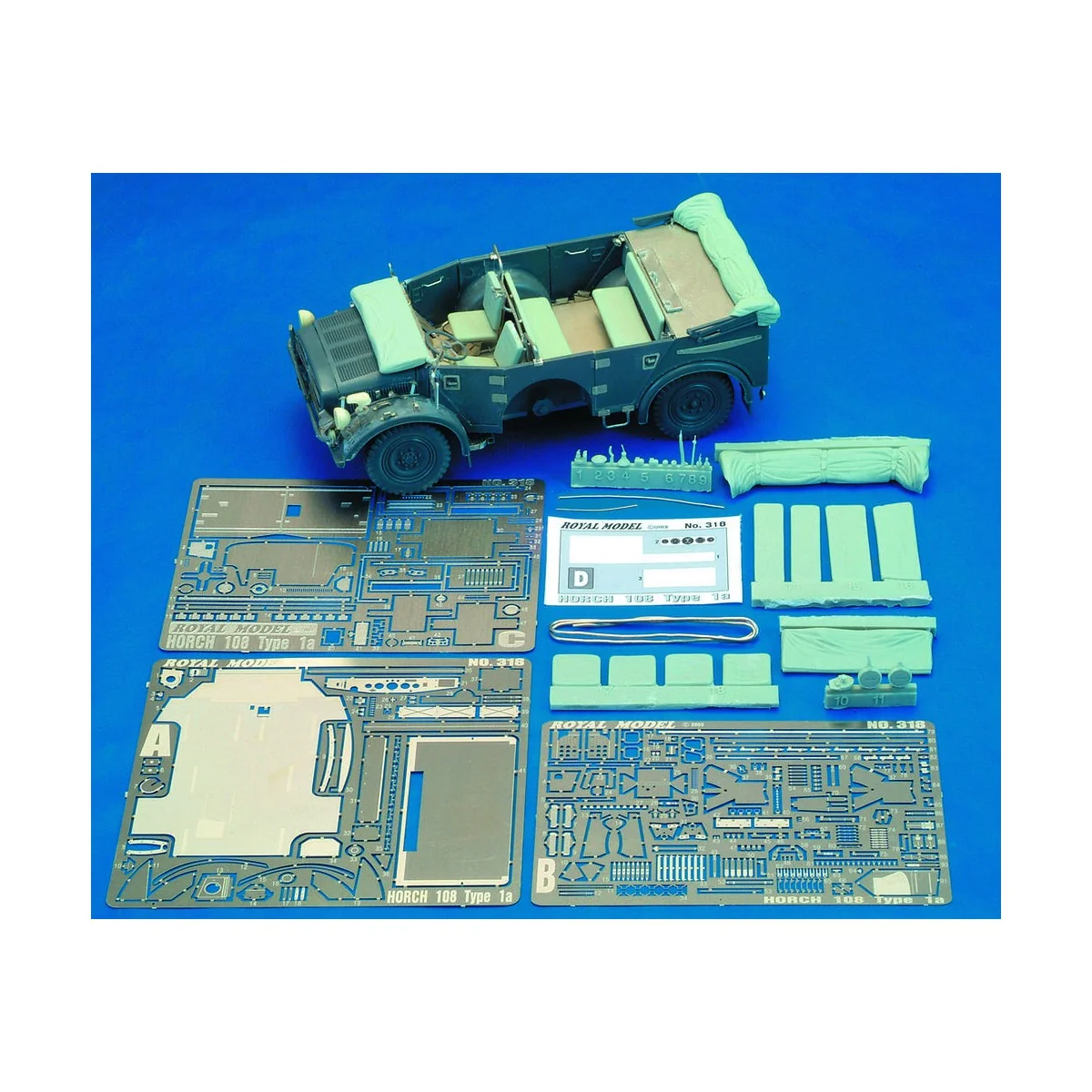 HORCH 108 Type 1a (for Tamiya kit) - Royal Model RM318