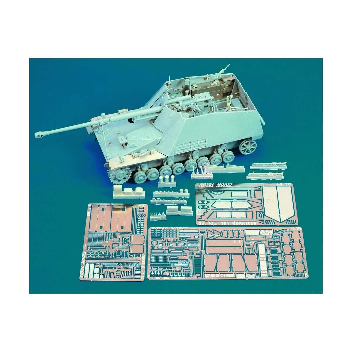 “Hornisse-Nashorn” Sd. Kfz. 164-part1°, 1/35 - Royal Model RM319