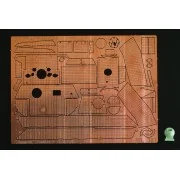 Zimmerit Panther A Late Type (for Dragon kit) - Royal Model RM321