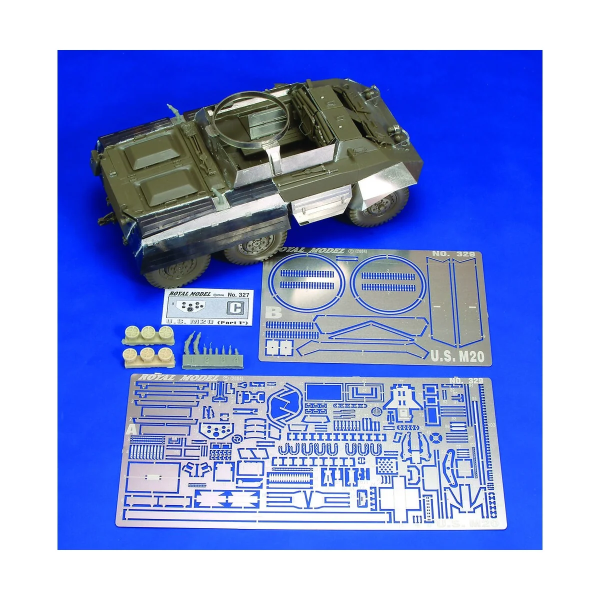 M20 (for Tamiya kit), 1/35 - Royal Model RM327