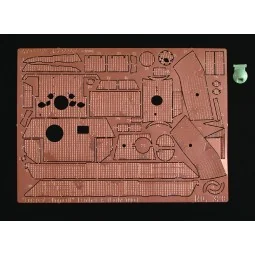 Scraped Zimmerit Panther A Late (for Dragon kit), 1/35 - Royal Mode...