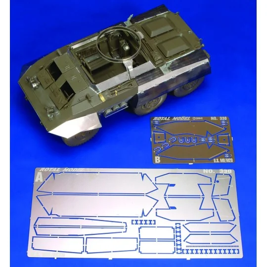 Fenders M8 & M20 (for Tamiya kit) - Royal Model RM330