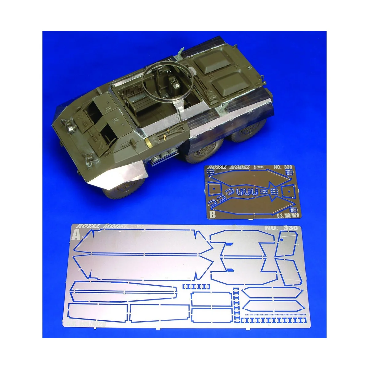 Fenders M8 & M20 (for Tamiya kit), 1/35 - Royal Model RM330