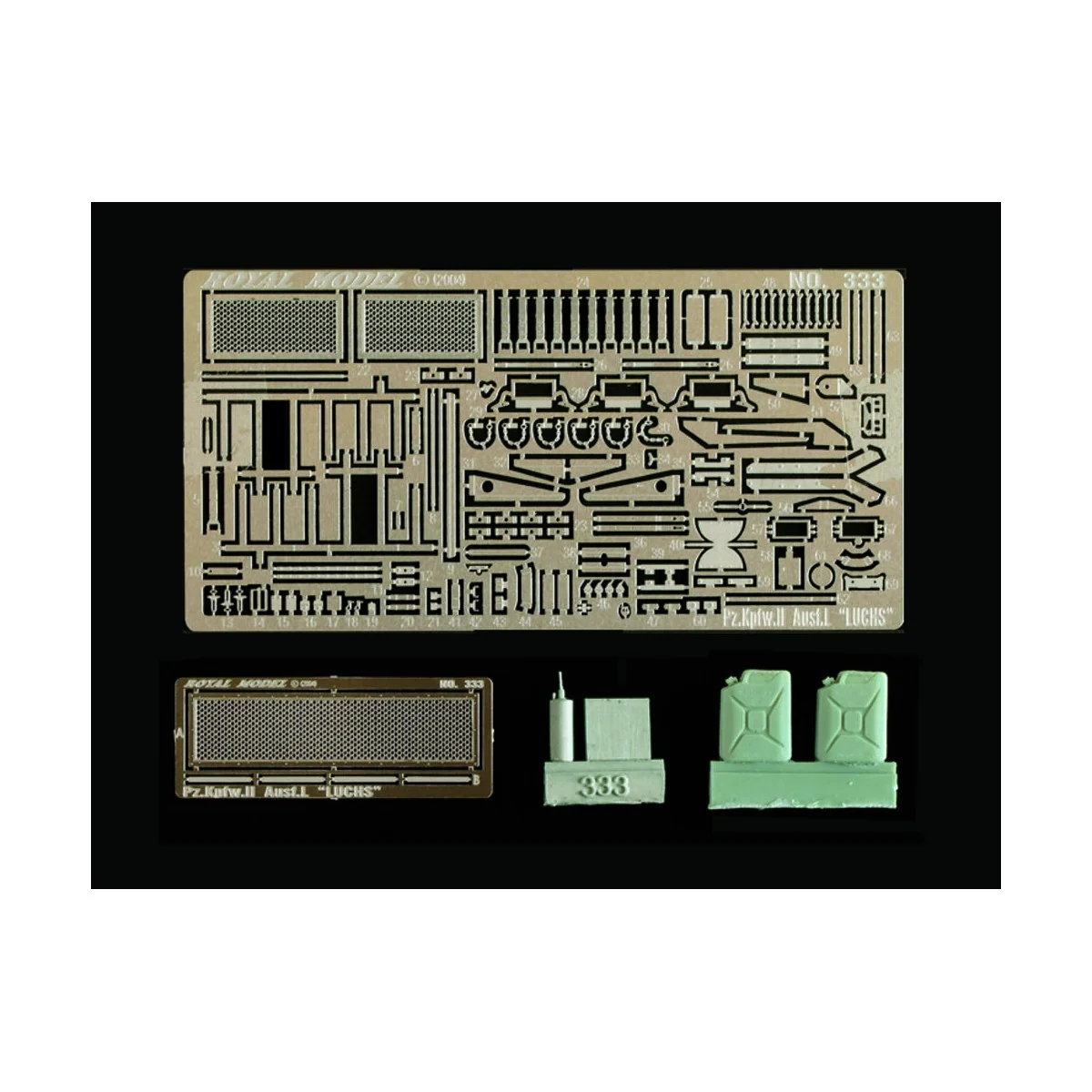 Pz.Kpfw.II Ausf. L LUCHS (for Tasca kit) - Royal Model RM333