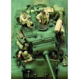 M 26 Pershing Crew-WWII, 1/35 - Royal Model RM339