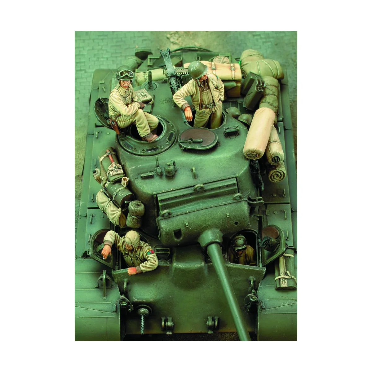 M 26 Pershing Crew-WWII, 1/35 - Royal Model RM339