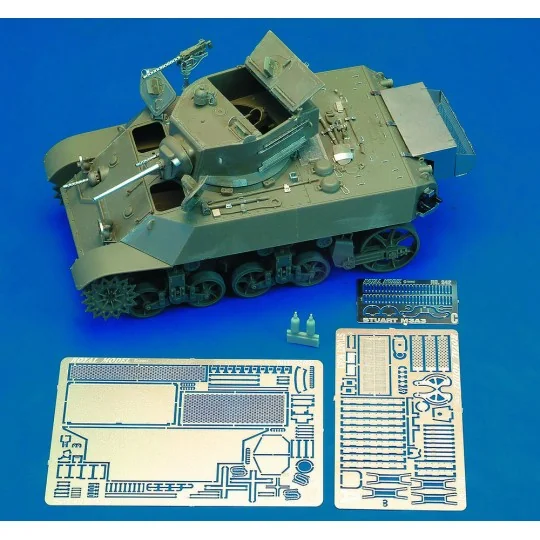 Stuart M3 A3, 1/35 - Royal Model RM342