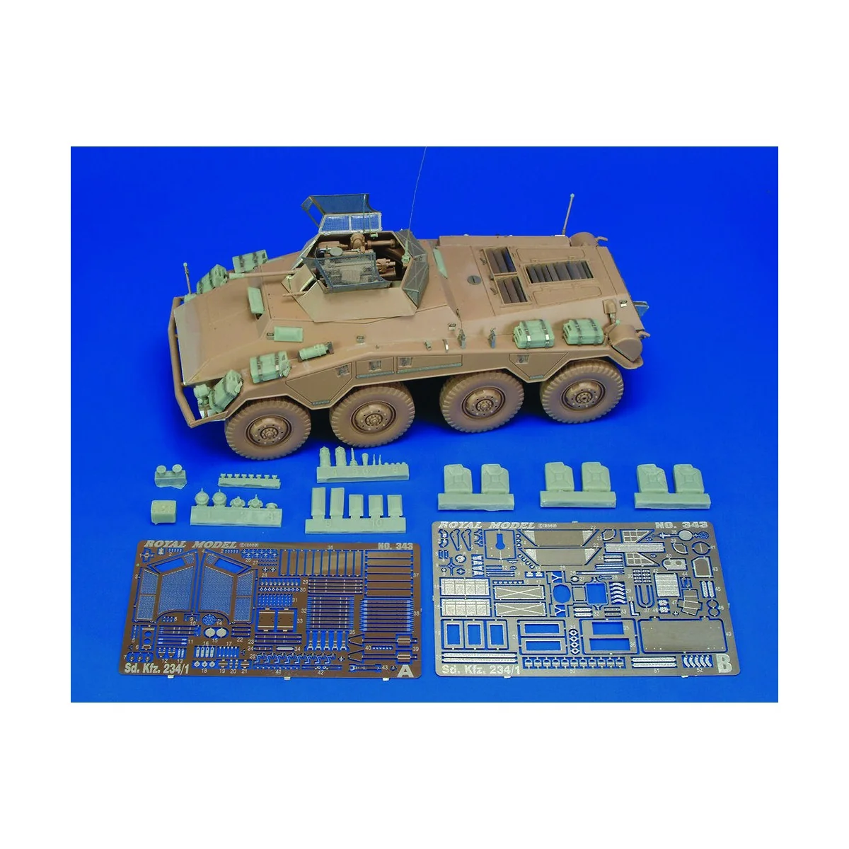 Sd. Kfz. 343/1 (for Italeri kit), 1/35 - Royal Model RM343