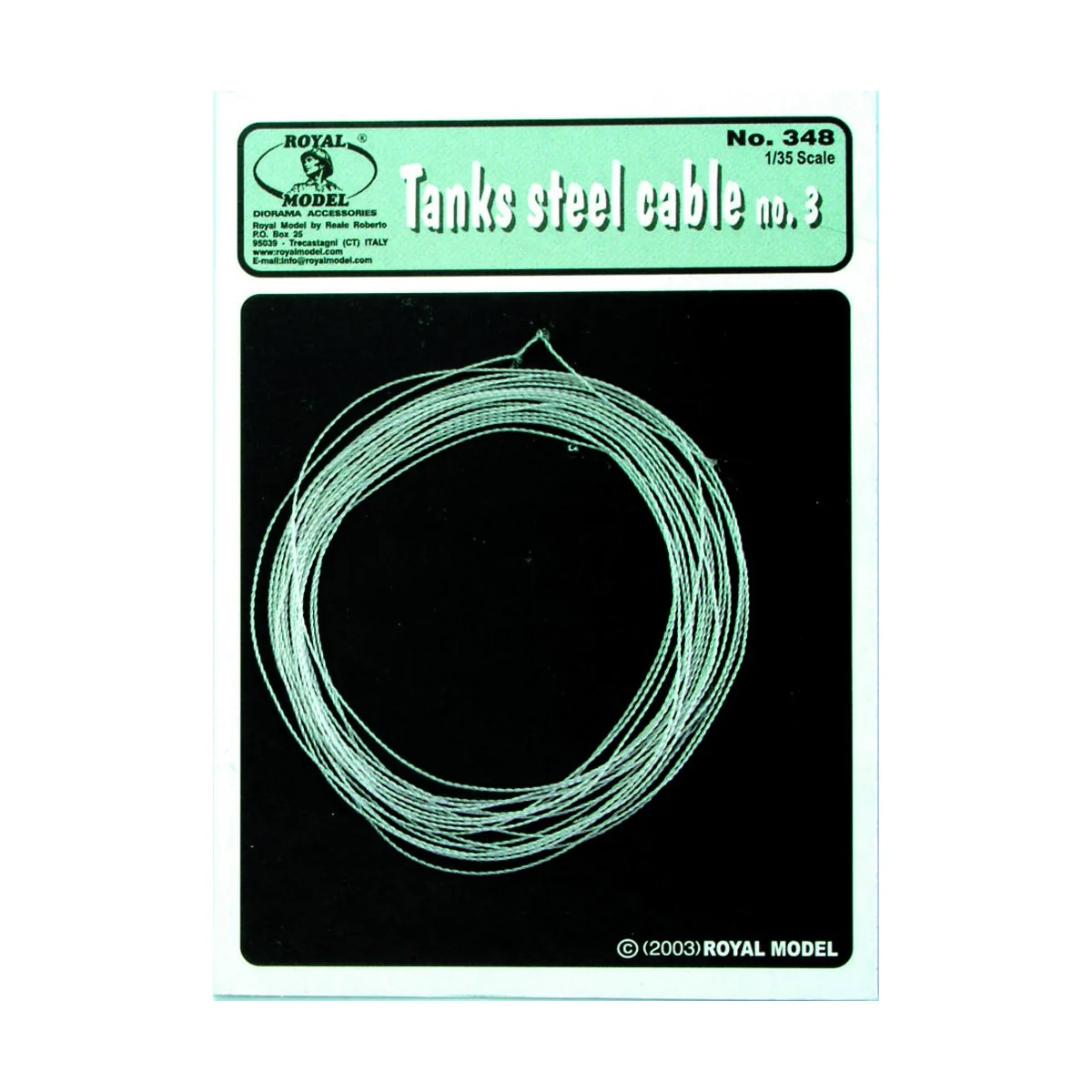 Tanks Steel Cable n.3, 1/35 - Royal Model RM348
