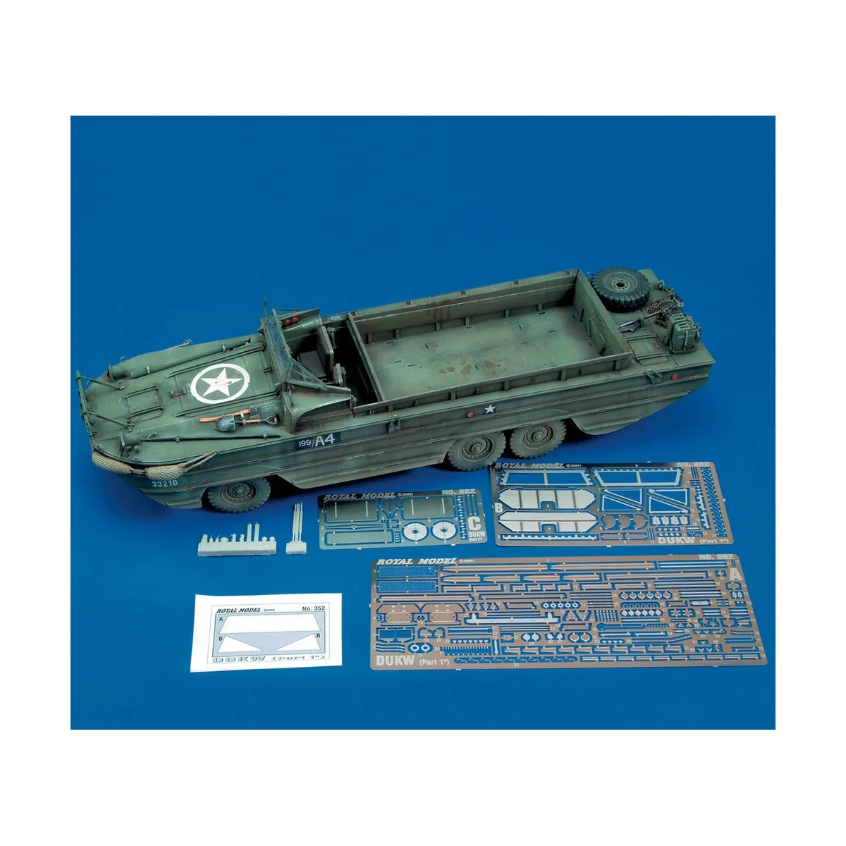 DUKW part 1° (for Italeri kit), 1/35 - Royal Model RM352