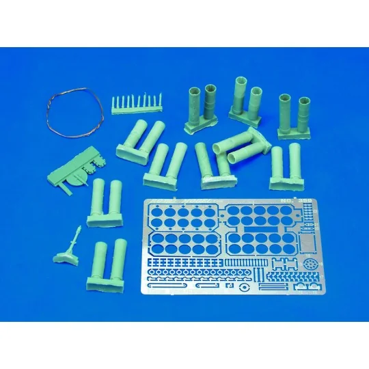 Pazerwerfer Turret details (for Italeri kit), 1/35 - Royal Model RM359