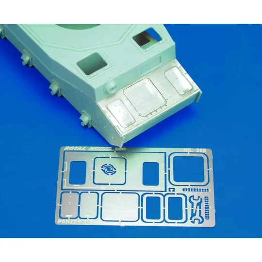 Panzer IV Transmission Cover (for Dragon kit), 1/35 - Royal Model R...