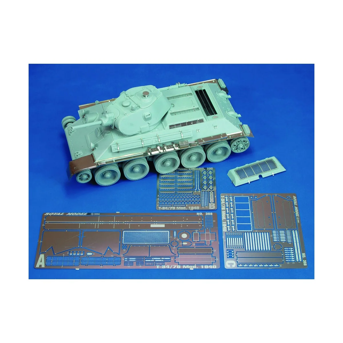 T34/76 Mod. 1940 (for Dragon kit) - Royal Model RM368